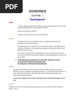 Image result for Economic Class 10 Chapter 1 Development Notes