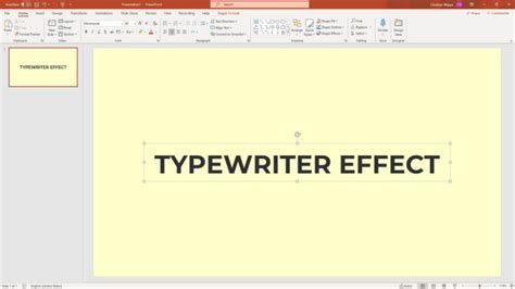 Image result for Typewriter-Style Typing Animation PPT
