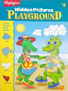 Hidden Pictures Playground No.6 – Books and You