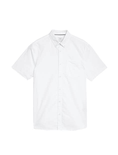 Buy Pure Cotton Oxford Shirt at Marks & Spencer