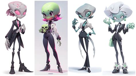 Image result for Alien Girl Characters