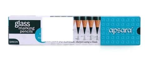 Apsara Glass Marking Pencil - Green (1Pc)