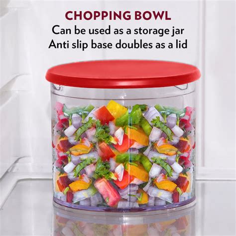 Buy Chef Delite 300W Chopper, Red w 2 blade sets at Best Price Online ...