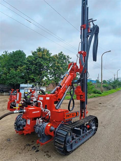 Pneumatic and Hydraulic Crawler Drill - FMT 115HCD Hydraulic Crawler ...