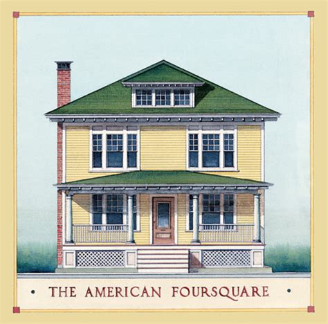 Style Summary: American Foursquare – Ballard Historical Society