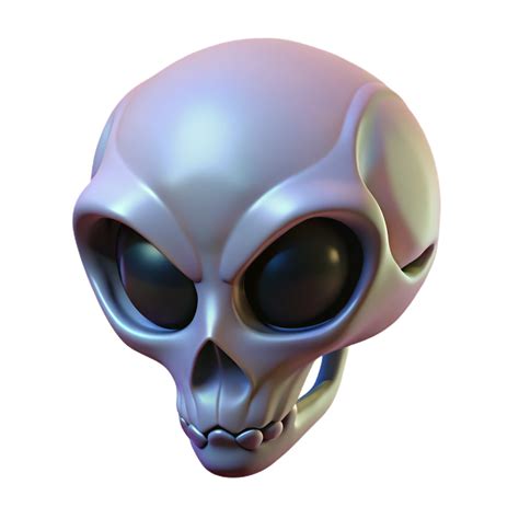 Image result for Alien Skull PNG
