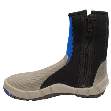 Escarpín neopreno con suela doble y cremallera--4 mm | Naval Chicolino