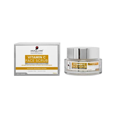 Vitamin C Face Scrub 50gm – Aroma Care