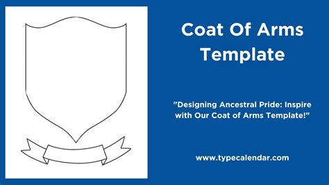 Blank Coat Of Arms Template