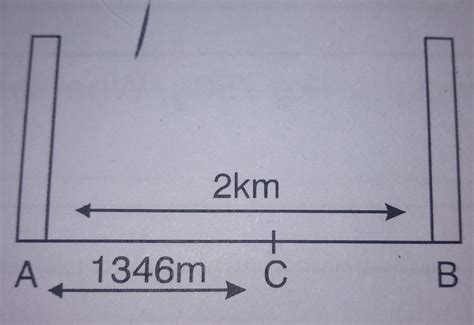 Rita started walking from pillar A to pillar B which is 2km away.She ...