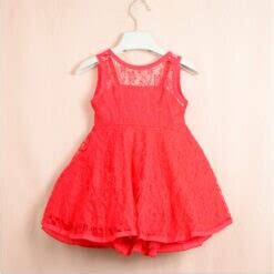 Stylish Back with Big Bow Party Dress on Back for Baby Girls