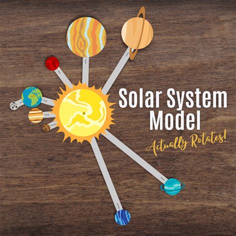 Image result for How to Make Solar System Spinning Model