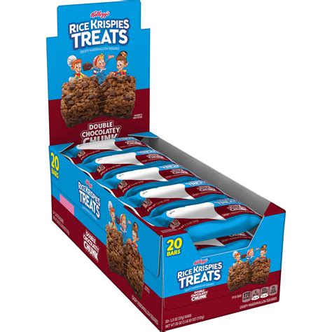 Kellogg's® Rice Krispies Treats® Double Chocolatey Chunk Bars - SmartLabel™