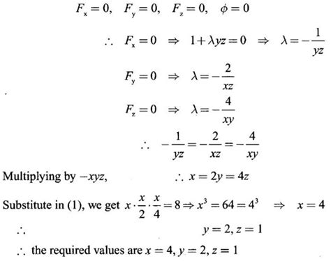 Applications: Maxima and Minima for Functions of Two Variables ...