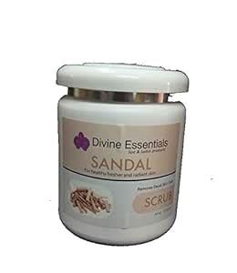 DIVINE ESSENTIALS SANDAL SCRUB 500 : Amazon.in: Beauty