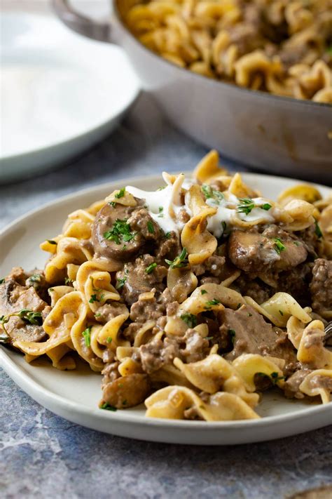 Beef Stroganoff Recipe Hamburger