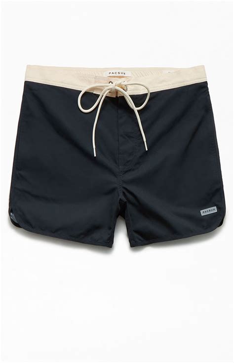 Pacsun Dark Crimson 14.5" Swim Trunks | Pacsun