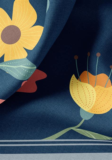 Wildflower Dreams Cotton Stole | Thee Modern Roots