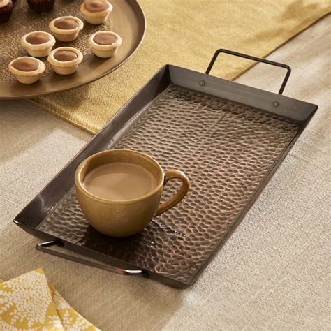 Buy Mirage Aluminium Serving Tray - 20x39cm from Home Centre at just ...