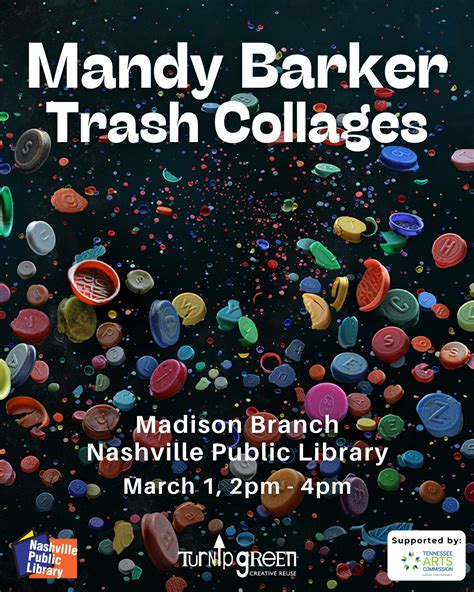 Mandy Barker Collages at Madison Library — Turnip Green Creative Reuse