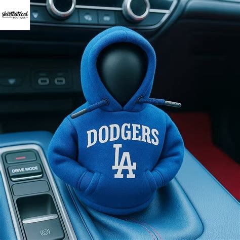 Los Angeles Dodgers Car Gear Shift Hoodie - Shirtbutcool