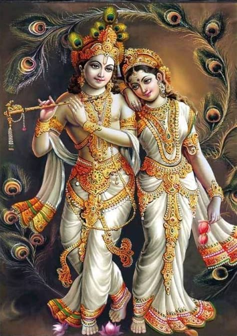 Radha Krishna Jodi DIY Acrylic Painting by Numbers Kit on Canvas ...