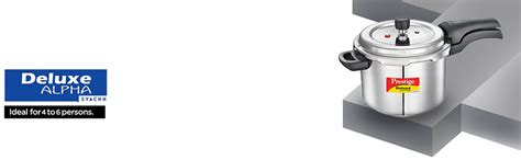 Buy Prestige 4 Litre Stainless Steel Deluxe Alpha Svachh Outerlid ...