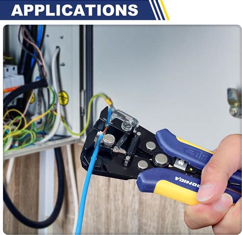 haisstronica Self-Adjusting Wire Stripper, 3 in 1 India | Ubuy