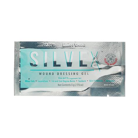 Refill - SILVEX® Wound Dressing Gel (5 g)[3 pcs] - First Aid Plus More