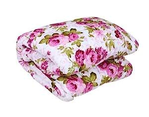 Microfibre Reversible Double Bed Comforter-by esoft : Amazon.in: Home ...