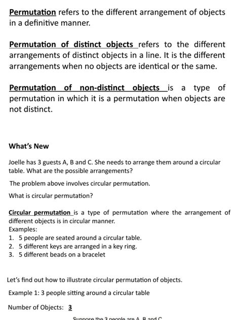 Image result for Circular Permutation Tutorial