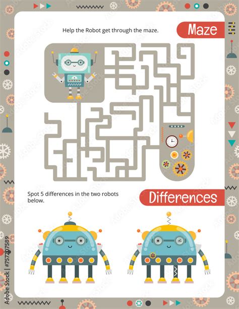 Printable Robot Activity 的图像结果