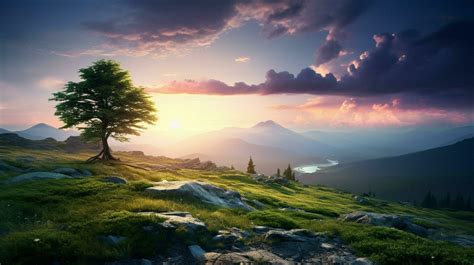 AI generated Nature Landscapes background 36226697 Stock Photo at Vecteezy