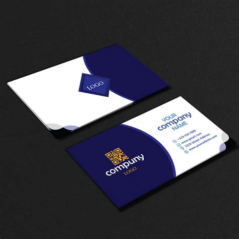 Corporate Business Card Template 的图像结果