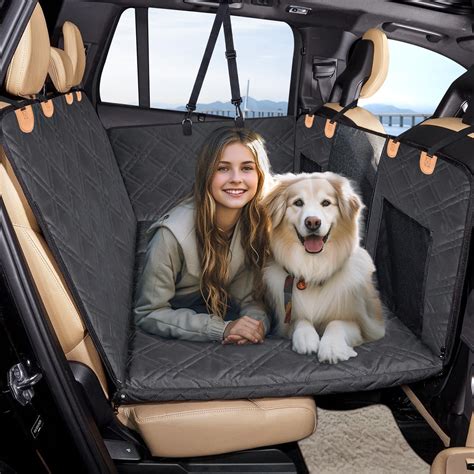 Loiion Back Seat Extender for Dogs,Dog Seat Cover for Back Seat,Pet ...