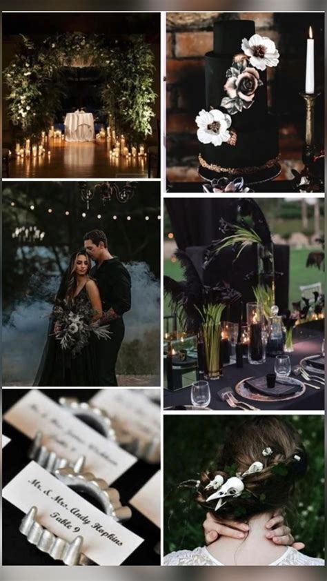 35 creative moody gothic wedding ideas for your big day – Artofit