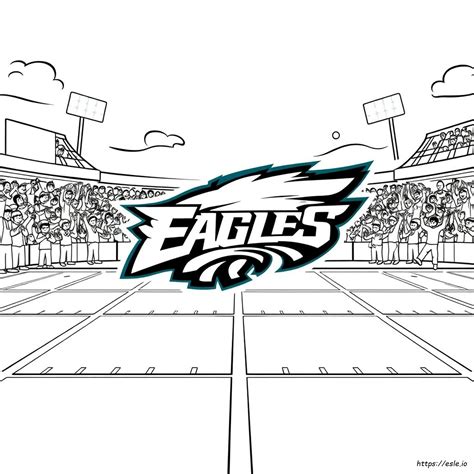 Philadelphia Eagles Coloring Pages