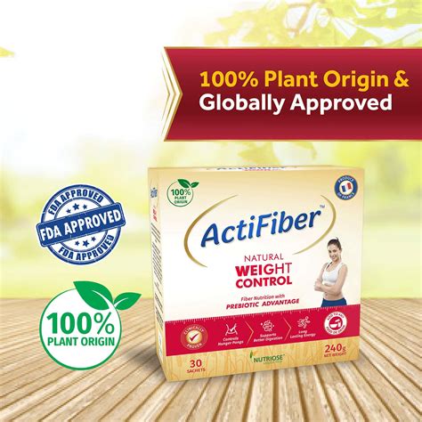 Buy ACTIFIBER NATURAL WEIGHT CONTROL - 240 G Online & Get Upto 60% OFF ...