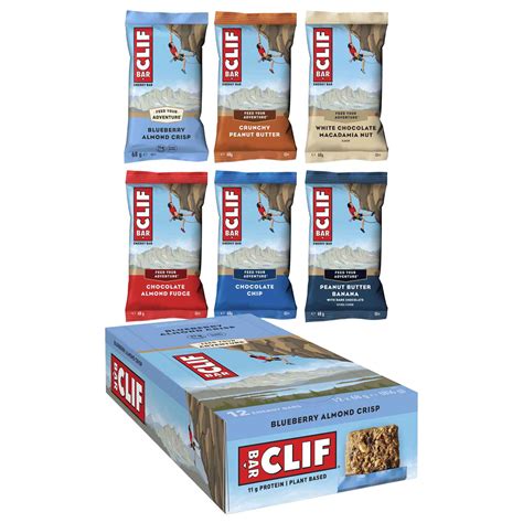 Clif Bar The Original Energy Bar - Kohlenhydrat-Protein-Riegel - 12x68g