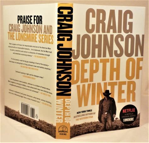 SIGNED, NEW, Depth of Winter, Craig Johnson, Signed on the Title Page, First Edition, First ...