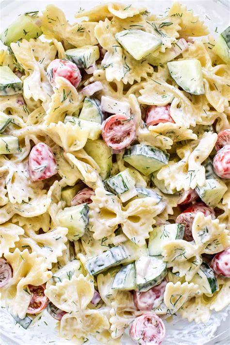 Cucumber Pasta Salad – Lemon Tree Dwelling