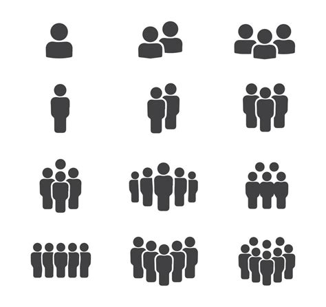 Team Vector Icon Set 的图像结果