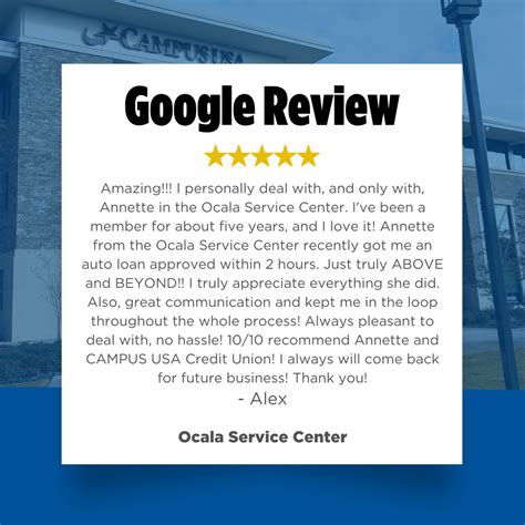 #googlereview #membermonday | CAMPUS USA Credit Union
