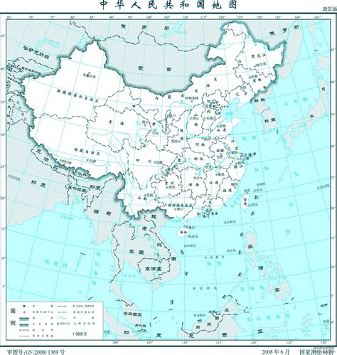 中国地图高清版大图(2500万像素)_亿库素材网
