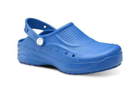 Zuecos Flotantes Evolution Azul Eléctrico | Feliz Caminar - Ultraligero ...