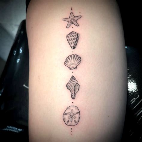 15 Unique Seashells Tattoo Ideas for Timeless Inspiration