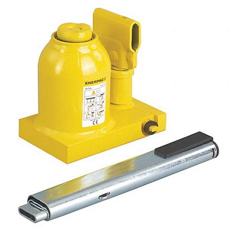 ENERPAC, Steel, Manual Handle, High-Clearance Bottle Jacks - 55PV44 ...