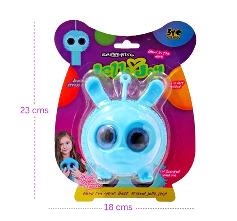 Buy Scoobies Jello Joy Glow In The Dark Squishy, 3Y+, Blue Online ...