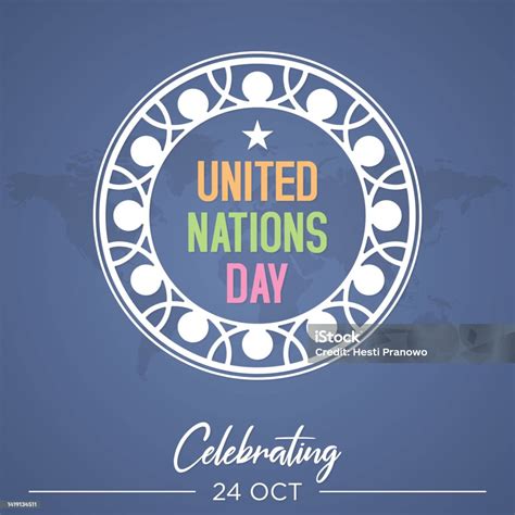 United Nations Day Letter Vector Background Stock Illustration ...