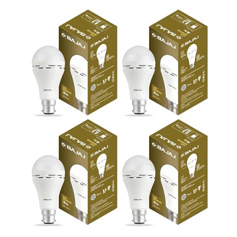 Buy Bajaj iLED 8.5W Rechargeable Emergency Inverter LED Bulb | Cool Day ...